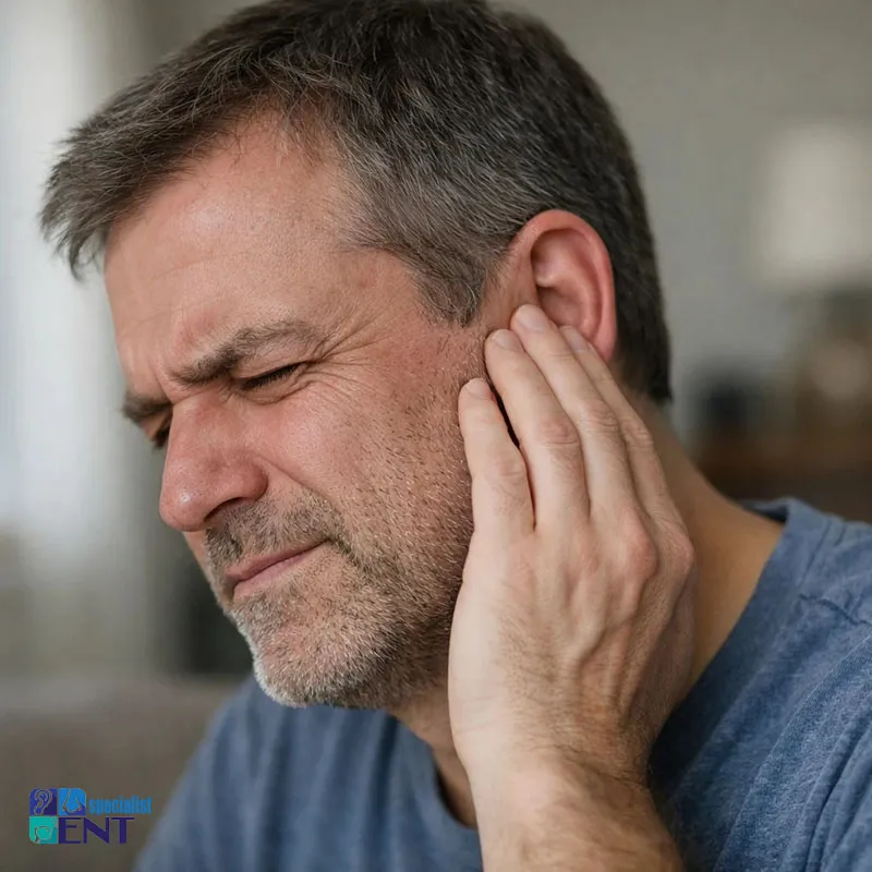 احساس درد در کانال گوش خارجی