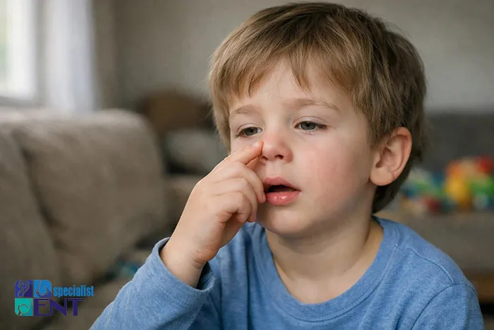 علائم گرفتگی بینی در کودکان